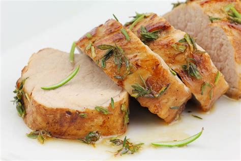 Set the meat on a rack set into a roasting pan. Easy Roasted Pork Tenderloin Recipe