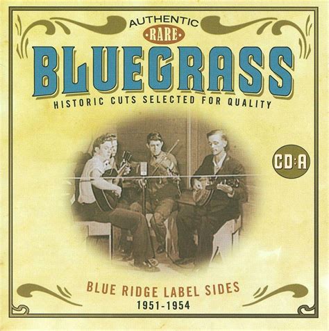 Rare Bluegrass Indie Label Sides 51 Various Cd Album Muziek