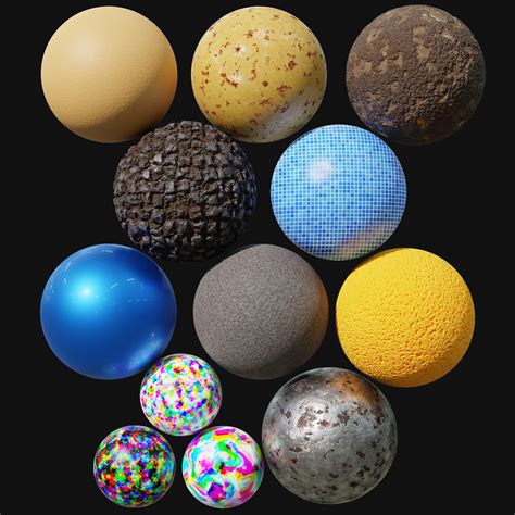 Artstation Blender Procedural Material Pack 4