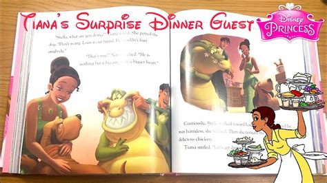 Disney Princess Tiana's Surprise Dinner Guest - Bedtime Story Read