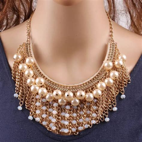 20 Beautiful Pearl Necklace Designs Ideas Sheideas