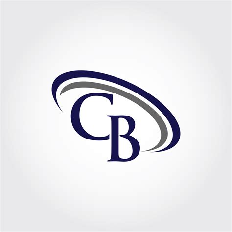 Monogram Cb Logo Design By Vectorseller Thehungryjpeg