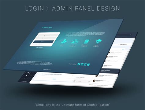 Admin Panel User Interface Design On Behance