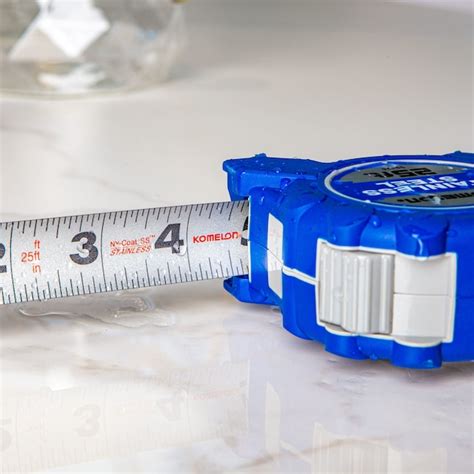 Komelon Stainless Steel Gripper 25 Ft Tape Measure In The Tape Measures