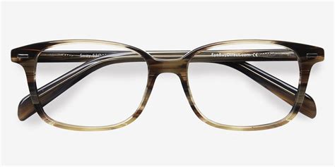 Sway Brown Striped Acetate Eyeglasses From Eyebuydirect A Fashionable Frame With Great Quality