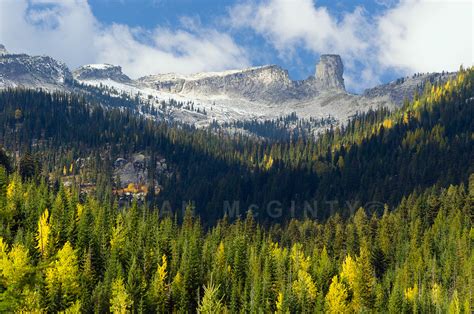 Chimney Rock And Selkirk Fall Colors Selkirks Idaho Larc Flickr