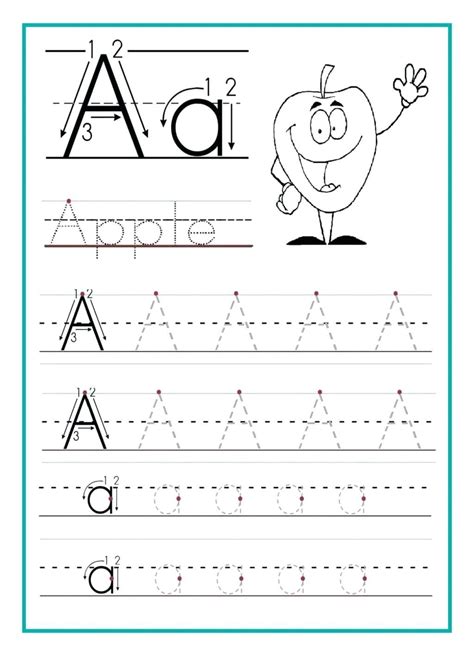 Abc Learning Sheets Letter Worksheets