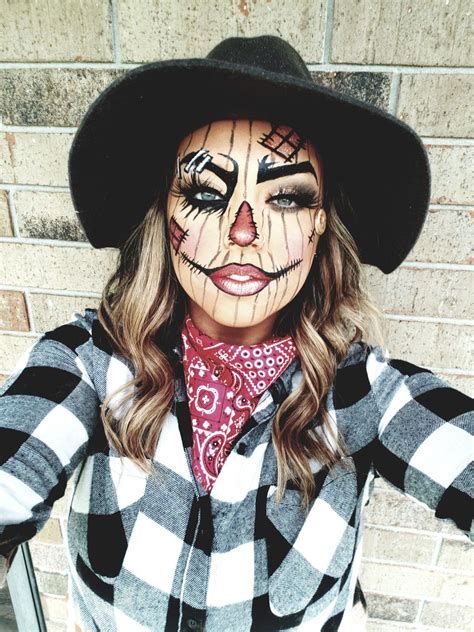 Scarecrow Makeup Ashlynnoelxoxo Scarecrow Halloween Makeup Cute