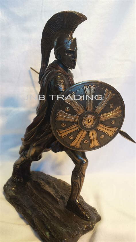 Achilles Unleashed With Spear And Shield And Spartan Warrior With Sword