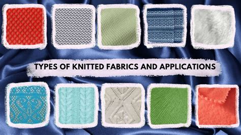 Types Of Knit Fabric And Their Application Material For Sewing