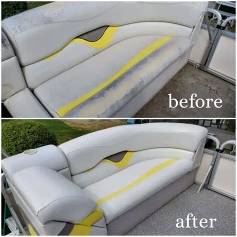 Best White Marine Vinyl Dye | Vinyl Boat Seat Restorer | Boat upholstery, Boat seats, Boat