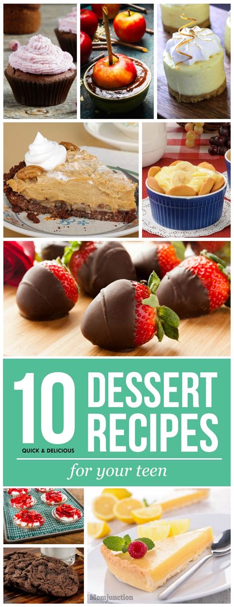 10 Quick And Simple Dessert Recipes For Teens