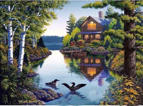 We did not find results for: cabin by the lake painting - Google Search | Manzara ...