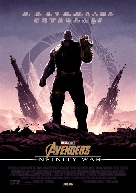 Infinity war has been released and assembles the film's heroic cast to battle thanos. ODEON's Exclusive Infinity War Posters Combine To Create ...