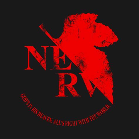 Maybe you would like to learn more about one of these? Grunged NERV Logo - Symbol - T-Shirt | TeePublic