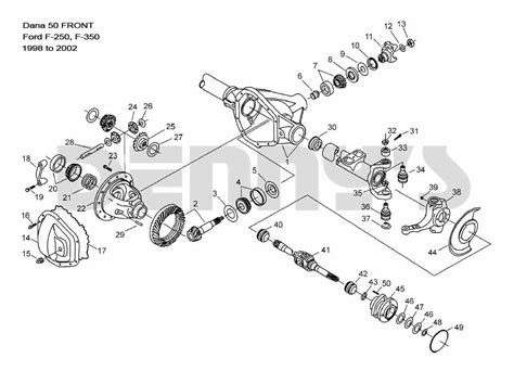 How To Understand The 2006 F250 4x4 Front Axle Diagram For Maximum