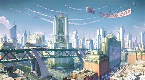 Fallout Boston 2076 Ilya Nazarov On Artstation At