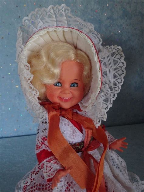 Ratti Doll Made In Italy 12 Blue Eyes Freckles Vinyl Ebay