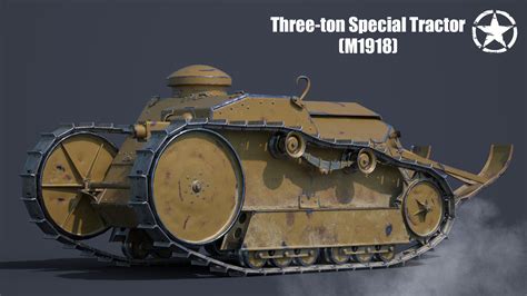 Artstation Ford 3 Ton Tank M1918