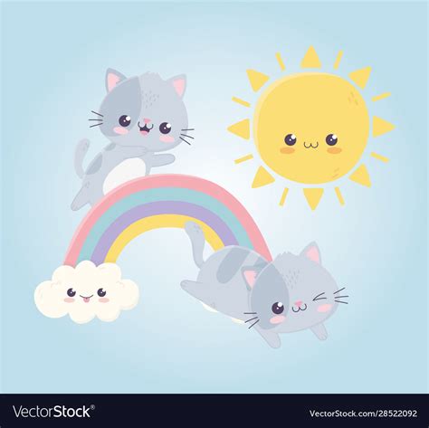 Tổng Hợp Cute Rainbow Cats Đáng Yêu Nhất Sự Ra đời Của Internet