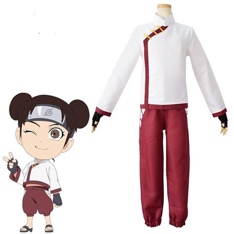 Specialty Fashion Anime Cosplay Narutos Tenten Costume Halloween Women Costumes Suit Costume