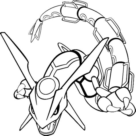 Rayquaza Papercraft Legendary Pokemon Coloring Pages Rayquaza Google