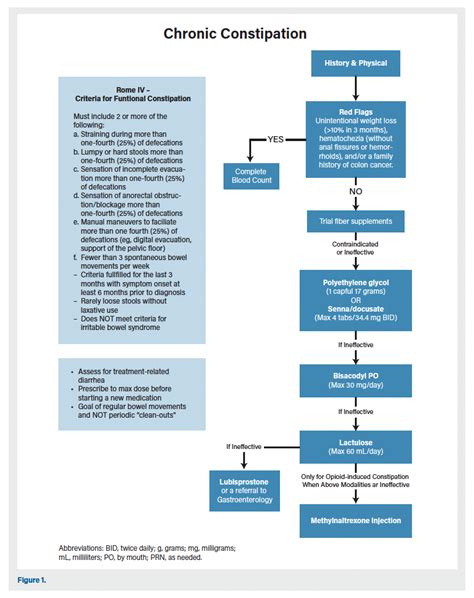 Guideline For The Prevention And Management Of Constipation In Long Term Care Residents