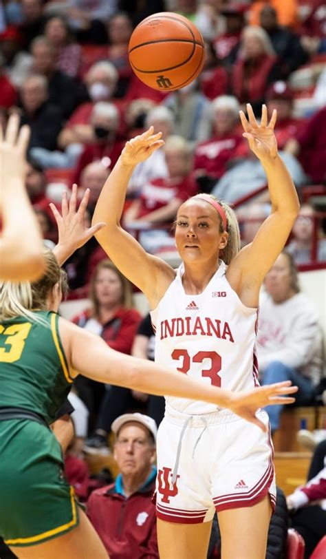 Indiana Basketball S Sydney Parrish She S A Baller Sports