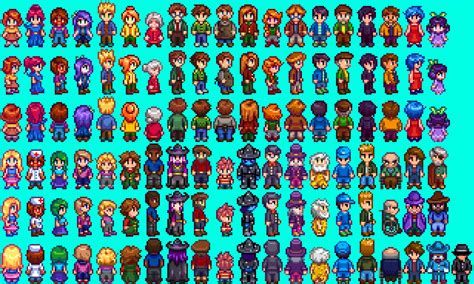 Slightly Cuter Character Sprites At Stardew Valley Nexus Mods And