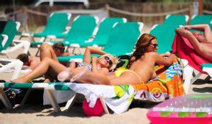 Topless Rachael White Soaks Up The Sun In Ibiza Big Tits Galore The Fappening