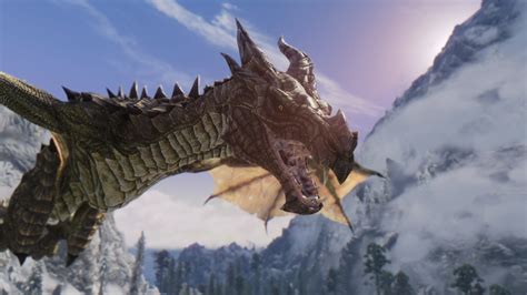Bellyaches Hd Dragon Replacer And Project Enb At Skyrim