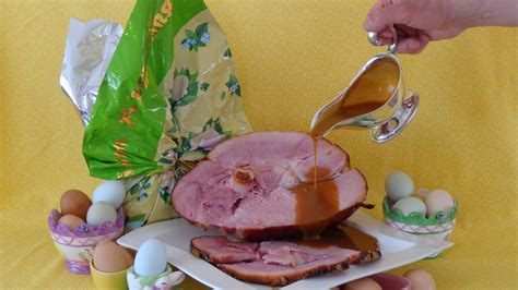 googoo s baked ham with ham gravy sarahbakes sarah nasello