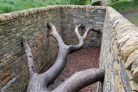 Andy Goldsworthy Hanging Trees Earth Art Yorkshire Sculpture Park