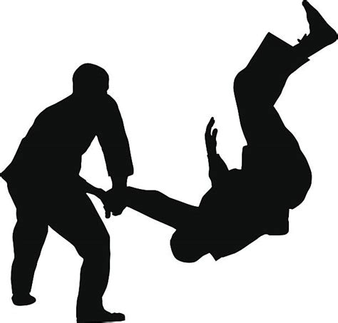 Judo Clip Art Vector Images And Illustrations Istock