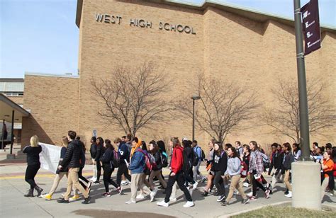Hundreds Walk Out Of West High Classes In Gun Violence Protest Photos