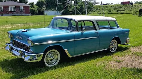 1955 Chevrolet Nomad Wagon 1 Print Image Classic Cars Chevy 1955