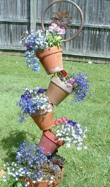 Tipsy Pots Flowers Pot Garden
