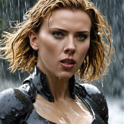 Scarlett Johansson Busty Wet Warrior By Dredd6 7 On Deviantart