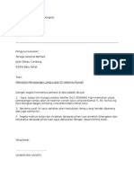Surat Pengesahan Pekerja Membuka Akaun Bank