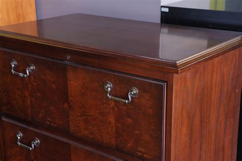 4 drawer vertical wood file cabinet richfielduniversity. Kimball Wood 4 Drawer Lateral File Cabinet • Peartree ...