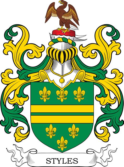 Styles Family Crest, Coat of Arms and Name History