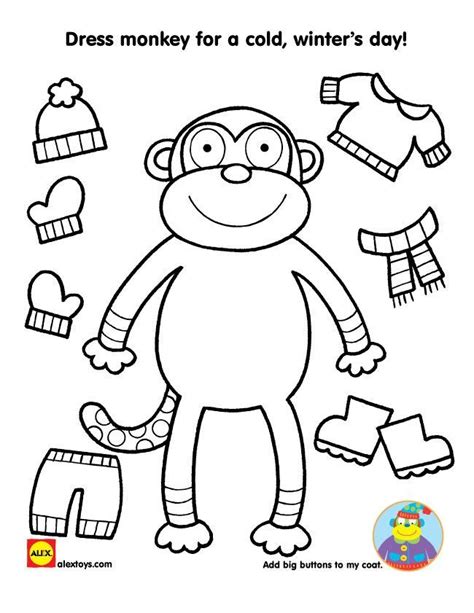 Printable Clothing Activities For Preschoolers Paul Walls Printable