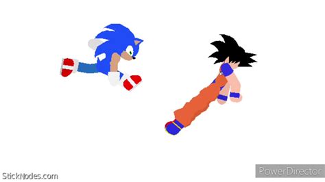 Sonic Vs Goku Youtube