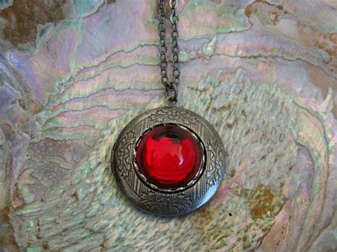 Red Amulet Amulet Pendant Red