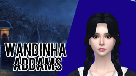 Wandinha Addams No The Sims 4 Jenna Ortega Meyvik Youtube