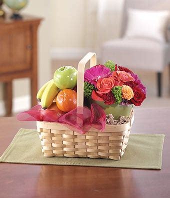 Fruit baskets & fruit hampers. Fruit & Flower Basket at From You Flowers