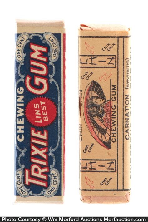 Vintage Gum Packs Antique Advertising