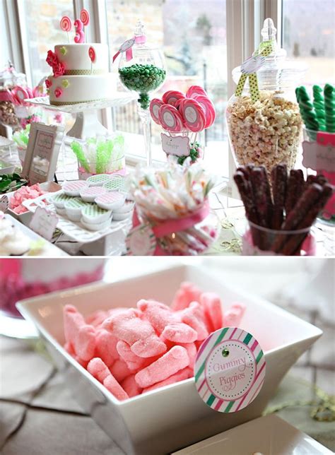 Whimsical Lollipop Inspired Dessert Table Hostess With The Mostess