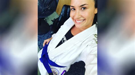Demi Lovato Celebrates Jiu Jitsu Achievement In Gorgeous Makeup Free