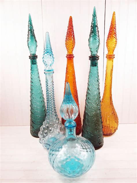 Vintage Goodness 1 0 Vintage Glass Genie Bottle Decanter Super Score